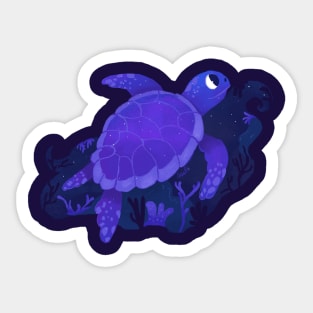 Space Turtle Sticker